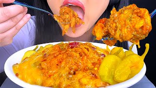 ASMR TRIPLE CHILI CHEESE FRIES CHECKERSRALLYS MUKBANG EATING SOUNDS ASMR Phan [upl. by Akenahs945]