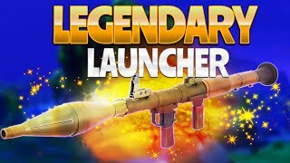 LEGENDARY LAUNCHER Fortnite Battle Royale  rhinoCRUNCH [upl. by Heall]