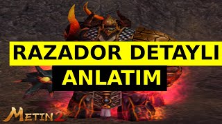 RAZADOR TÜM DETAYLAR  Metin2 TR Ruby Charon 9 [upl. by Stickney]