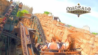 Colorado Adventure 4K On Ride POV  Phantasialand [upl. by Yslek583]