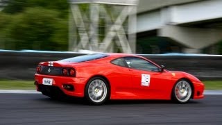 Ferrari 360 Challenge Stradale 355 x2 e 575M LOUD sounds AIC Curitiba [upl. by Ruffi61]