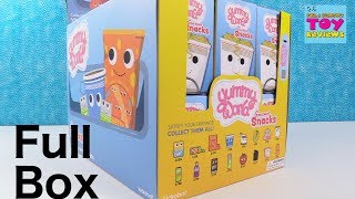 Yummy World Gourmet Snacks Kidrobot Full Box Figure Opening  PSToyReviews [upl. by Yrrab]