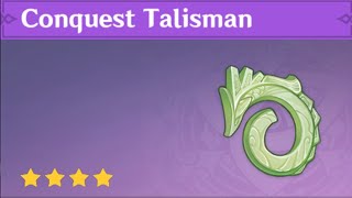 How to get Conquest Talisman Genshin Impact [upl. by Otilrac]