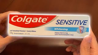 Colgate Sensitive Whitening Toothpaste GetUnboxed [upl. by Khalil]