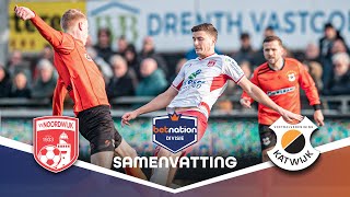 Wie wint in de BOLLENSTREEKDERBY 🌷🤯  Noordwijk vs Katwijk  Samenvatting Betnation Divisie 2324 [upl. by Phemia297]