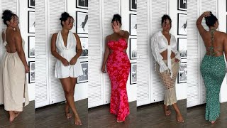 HUGE SHEIN BEACH VCAY TRYON HAUL  15 Items You Need This Summer [upl. by Ioves]