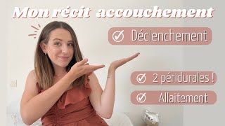 MON ACCOUCHEMENT DECLANCHÉ  VLOG [upl. by Goldberg695]