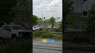 CSX hirail [upl. by Ahsirahc]