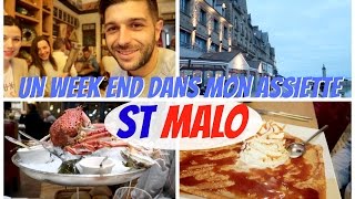 VLOG UNE JOURNÉE DANS MON ASSIETTE  WEEKEND A ST MALO [upl. by Fraze26]