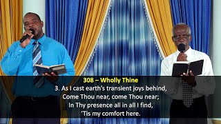 308 SDA Hymnal – Wholly Thine [upl. by Aleiram843]