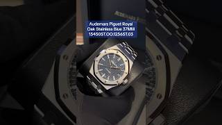 Audemars Piguet Royal Oak Stainless Blue 37MM 15450STOO1256ST03 watchcollector ytshorts [upl. by Travus]