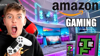 COMPRANDO PRODUCTOS EN AMAZON PARA MI NUEVA HABITACION GAMING [upl. by Balch]