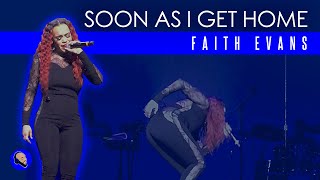 🔥 Faith Evans SNAPS on Soon As I Get Home LIVE at Detroit MotorCity Casino Sound Board [upl. by Davenport]