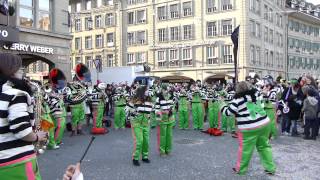 Fasnacht Bern 2014  Gassenkonzert Notäfrässer Münsingen 47 [upl. by Mazlack]