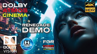 DOLBY ATMOS quotRenegadequot 714 DEMO 2024 4KHDR DOLBY VISION  For Home Theater amp Soundbars [upl. by Mcgean381]