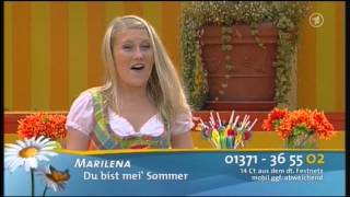 HQ  Marilena  Du bist mei Sommer  28072013  Immer wieder Sonntags [upl. by Otreblide]