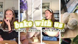 Bake with me Making Matilda Djerfs Bread Recipe [upl. by Airretal88]