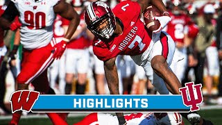 Wisconsin at Indiana  Highlights  Big Ten Football  Nov 4 2023 [upl. by Jorie]