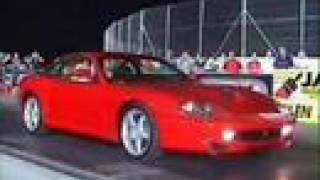 Exotic Battle Ferrari vs Lamborghini Drag Race II [upl. by Ainyt]