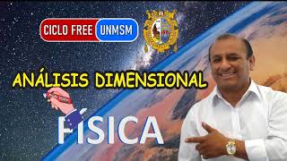 FISICA  TEMA ANÁLISIS DIMENSIONAL fisica [upl. by Jakob]