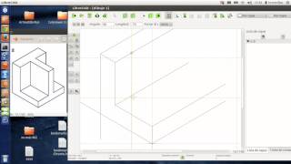 LibreCad Pieza 02 [upl. by Hooke]