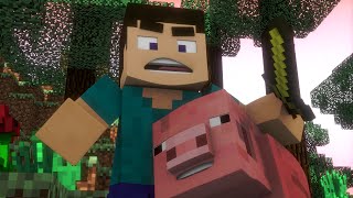 Pig Life  Minecraft Animation [upl. by Torrance]