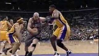 2002 NBA Finals Nets at Lakers Gm 1 part 913 [upl. by Odlanar]