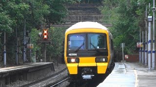 HD Rheostatic Class 465 Networker  SE 465906  465910 arrive at Elmstead Woods on 2H51 30817 [upl. by Derrik526]