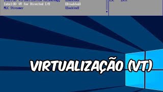 Como ativar a Virtualização na BIOS DO seu PC [upl. by Terrene]