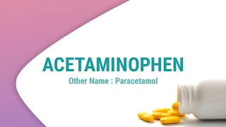 Acetaminophen  Analgesic amp Antipyretic  Drug of the Day [upl. by Sutelc328]