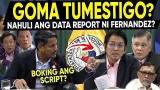 HETO NAKAKABILIB Cong Richard Gomez Nab0king ang DATA REP0RT ni Fernandez Pinahint0 ang Hearing [upl. by Ender]