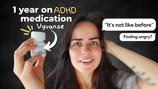 How ADHD Medication Changed My Life 1 Year on Vyvanse Elvanse [upl. by Nnagem]