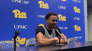 Pitt G Ish Leggett Ready for Final Collegiate Season [upl. by Bills]