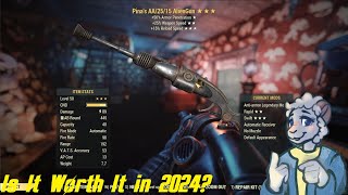 The Alien Disintegrator  Is It Worth It  Fallout 76 Weapon Guides [upl. by Jerman]