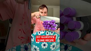 Can I make SLIME with JUST GLUESTICKS 🤔👀 DIY NO GLUE SLIME [upl. by Lyndon]