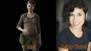 Character and Voice Actor  The Last of Us Part II  Mel  Ashly Burch [upl. by Dorene863]