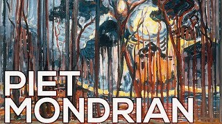 Piet Mondrian A collection of 131 works HD [upl. by Schreib]