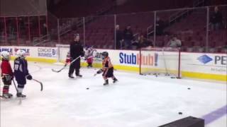 Mite Night with the Philadelphia Flyers [upl. by Dredi]