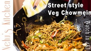 Vegetable Chilli Garlic Noodles  Veg Chow mein  Street Style  Healthy Soba Noodle recipe [upl. by Intirb]