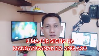 3 MAJOR SIGNS NA MANGANGANAK NA ANG ASO [upl. by Nylaroc]