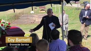 Coy Barnett Graveside Funeral [upl. by Nyre]