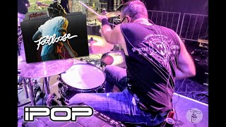 Footloose  Kenny Loggins DRUM CAM by iPop Band Chicago  Taste of Melrose Park [upl. by Elleda]