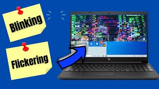 How to Fix Screen Blinking amp Flickering problem in Laptop or PC [upl. by Armin235]