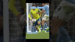 JULIAN ALVAREZ 2022 23 Man City 1 ligaeropa ligachampions ligainggrisligachampion [upl. by Htrap]