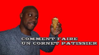 COMMENT FAIRE DES CORNETS PÂTISSIER FACILE prezk facile [upl. by Tannie947]