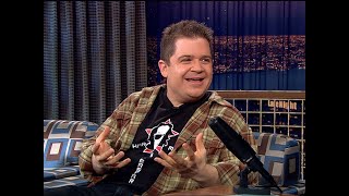 Patton Oswalt on Outback Steakhouse  Late Night with Conan O’Brien [upl. by Hcahsem]