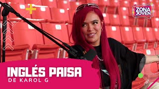 Karol G hablando en ingléspaisa [upl. by Eli]