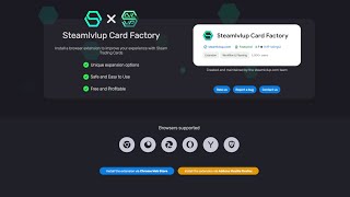 Steamlvlup Card Factory  Extension Guide [upl. by Occor730]