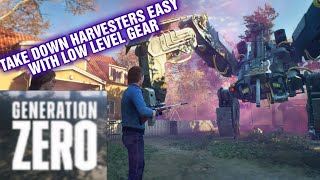 GENERATION ZERO TAKING DOWN HARVESTERS EASILY WITH LOW LEVEL GEAR [upl. by Nrev]