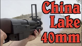 China Lake 40mm Grenade Launcher at the Range [upl. by Omik680]